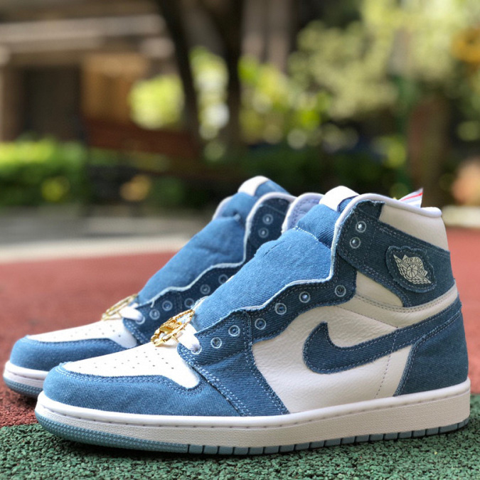 Air Jordan 1 High OG WMNS “Denim” Sneaker    DM9036-104 - PerfectKickZ