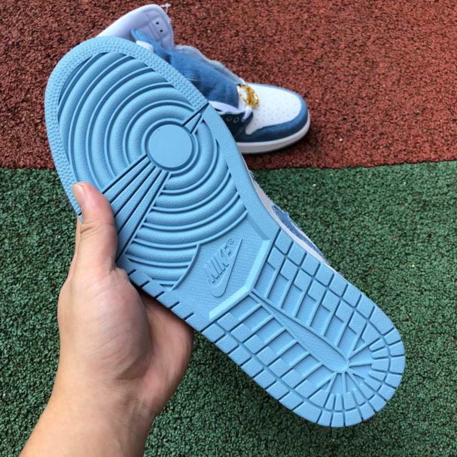 Air Jordan 1 High OG WMNS “Denim” Sneaker    DM9036-104 - PerfectKickZ
