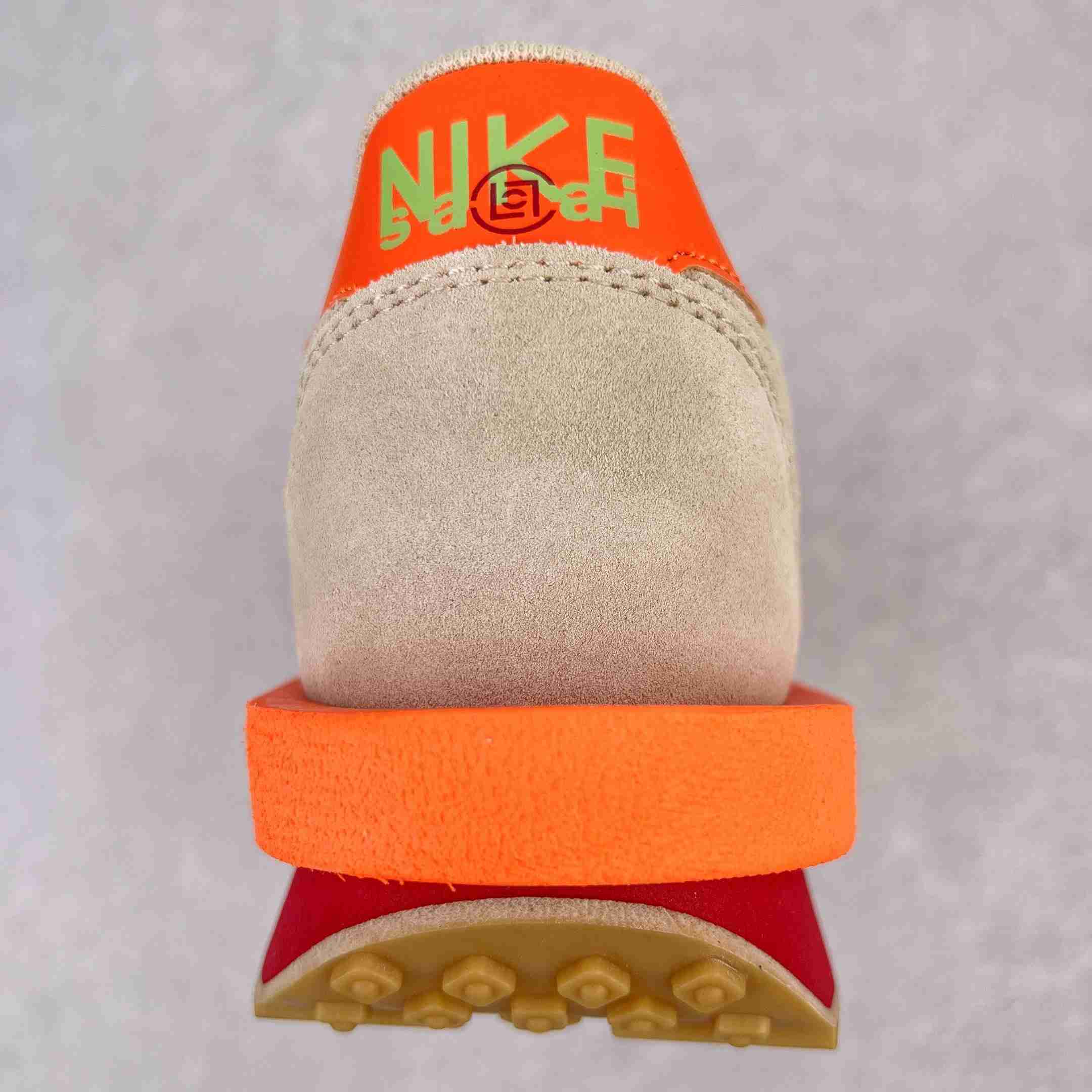 Clot × Sacai × NK LDWaffle'Net Orange Blaze' Sneaker     DH1347-100 - PerfectKickZ