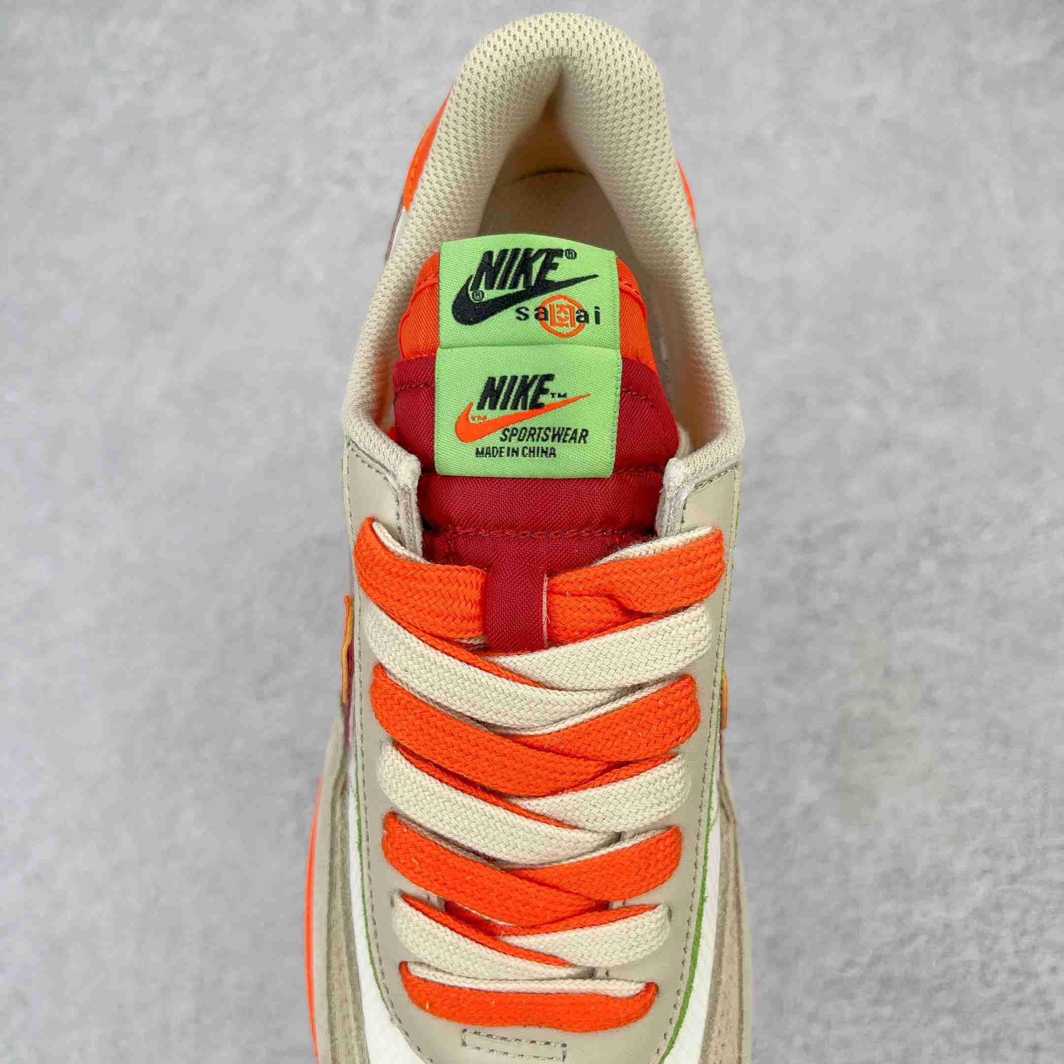 Clot × Sacai × NK LDWaffle'Net Orange Blaze' Sneaker     DH1347-100 - PerfectKickZ