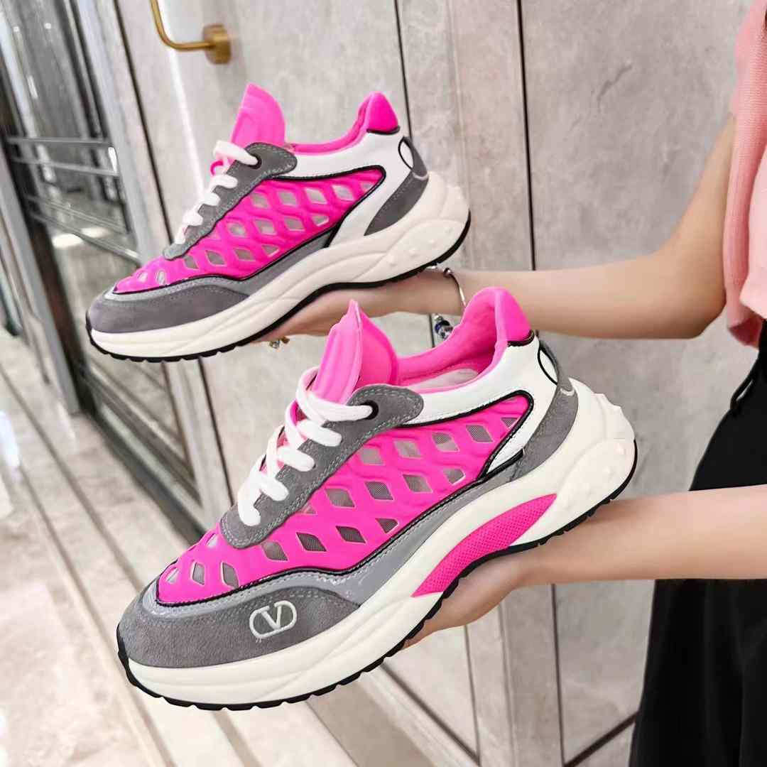Valenti  Ready Go Runner Sneaker In Fabric And Leather - PerfectKickZ