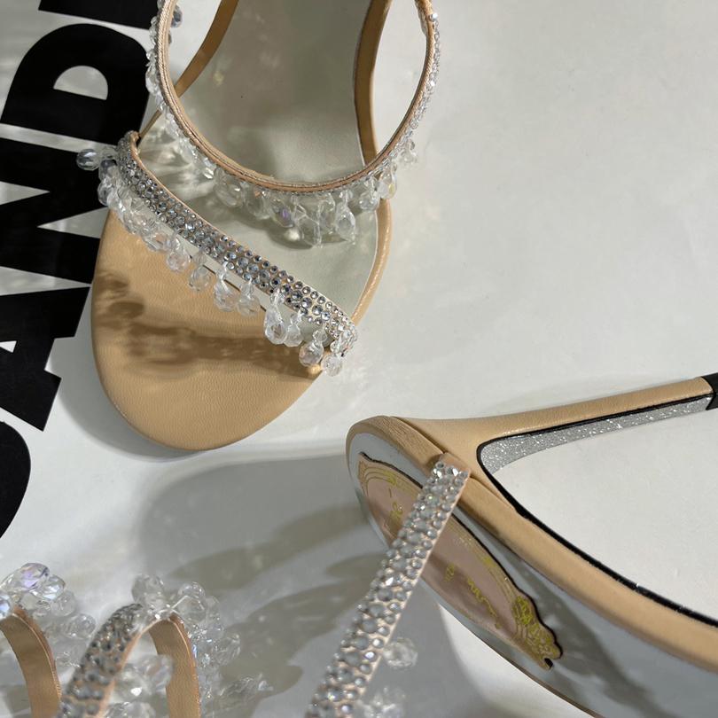Rene Caovilla Stiletto Heel Sandals - PerfectKickZ