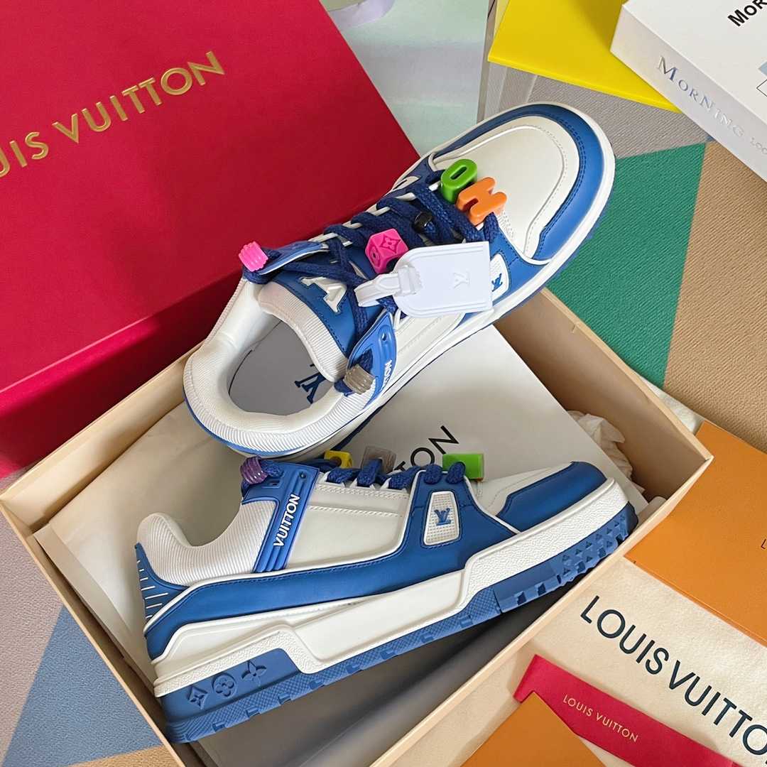 Louis Vuitton LV Trainer Sneaker    (upon UK size) - PerfectKickZ