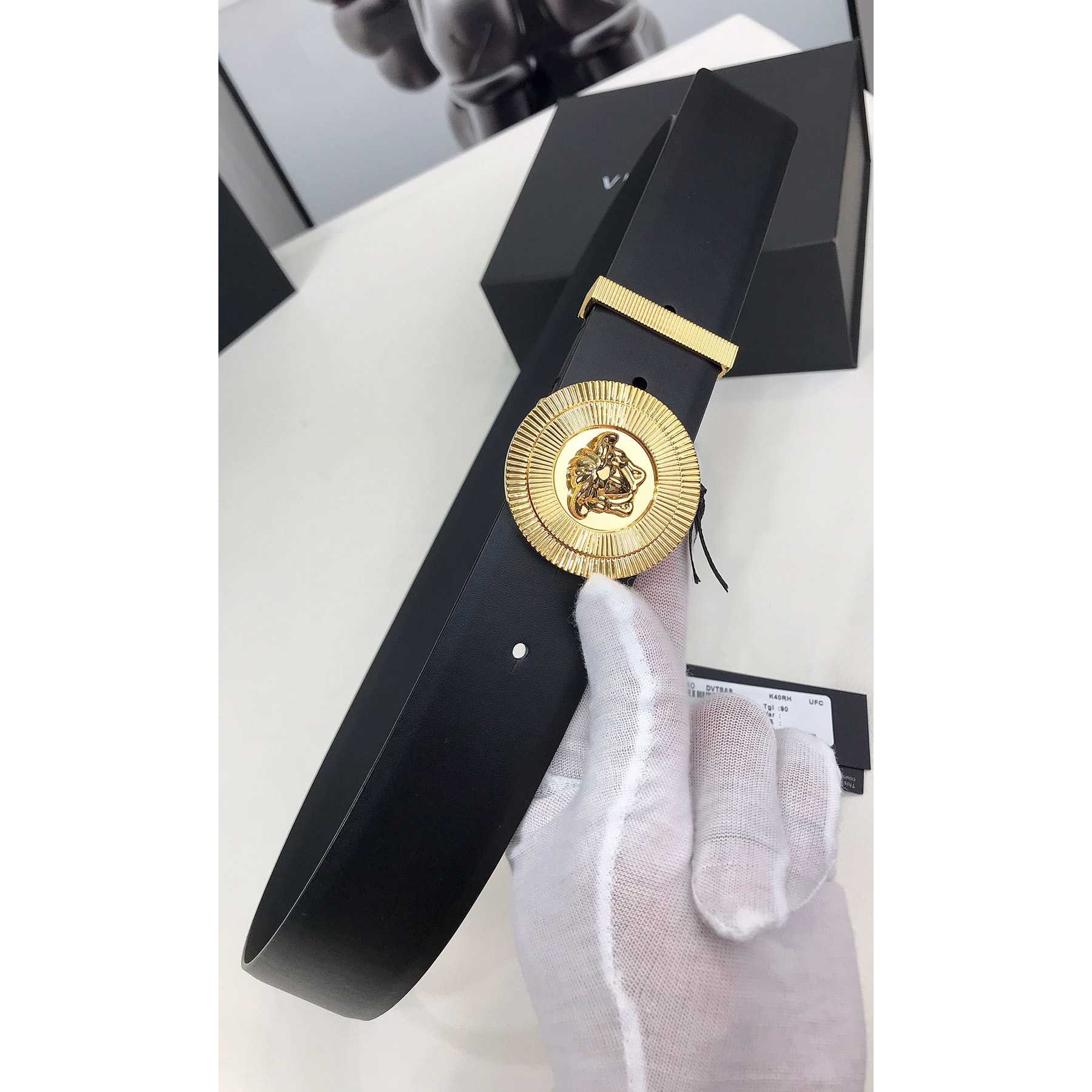 Versace Medusa Biggie Belt  40mm - PerfectKickZ