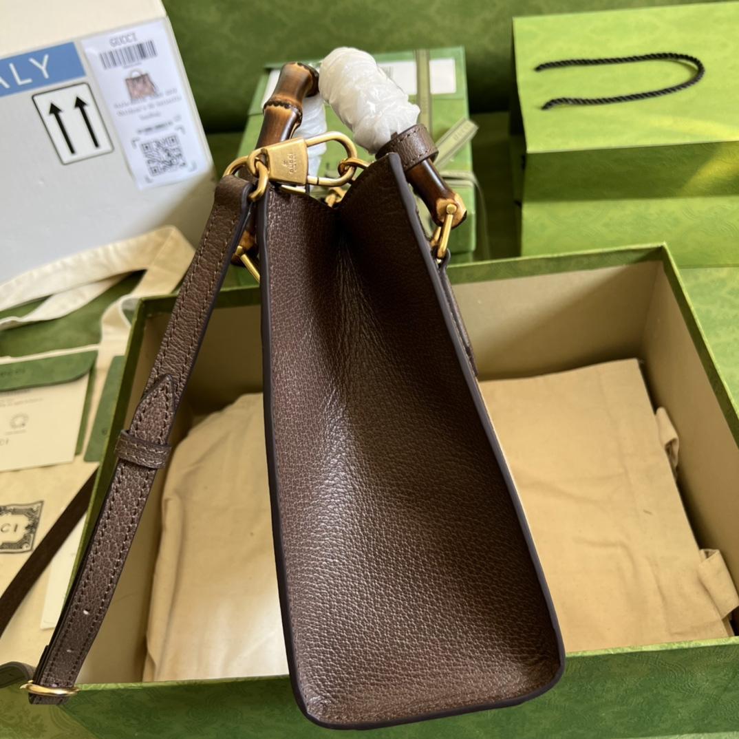 Gucci Diana Jumbo GG Small Tote Bag(27-24-11cm) - PerfectKickZ