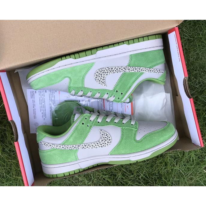 Nike Dunk Low “Safari Swoosh” Sneakers      DR0156-300  - PerfectKickZ