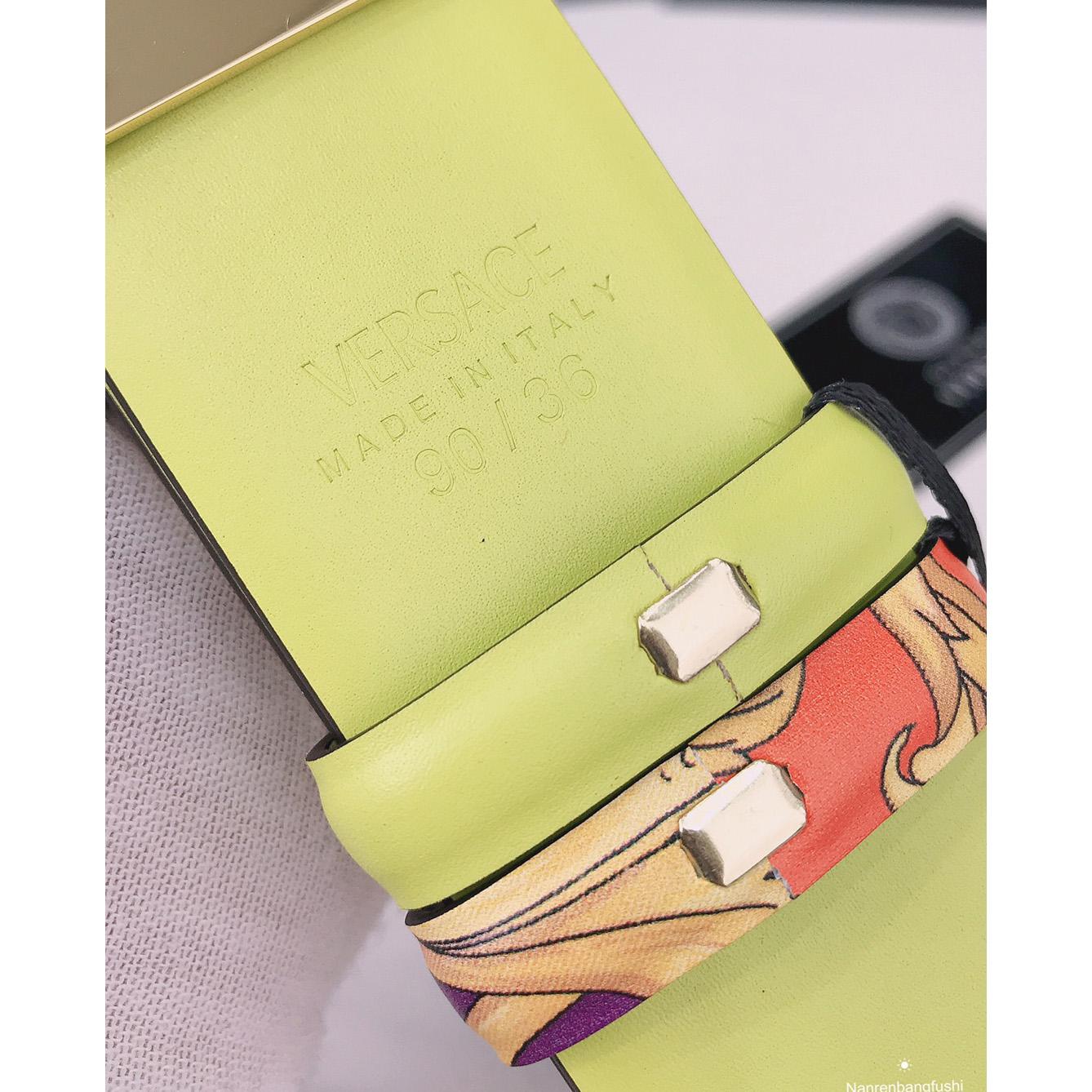 Versace La Medusa Le Pop Classique Reversible Belt   40mm - PerfectKickZ
