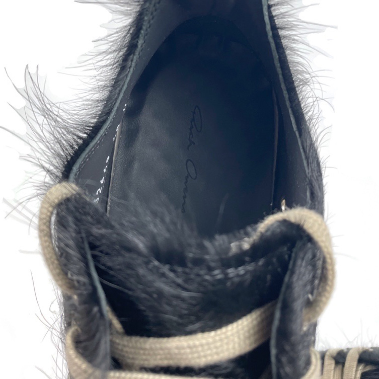 Rick Owens Low Top Sneakers In Black - PerfectKickZ