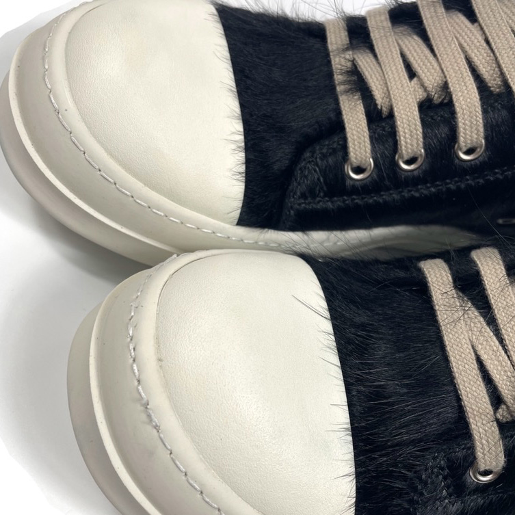 Rick Owens Low Top Sneakers In Black - PerfectKickZ