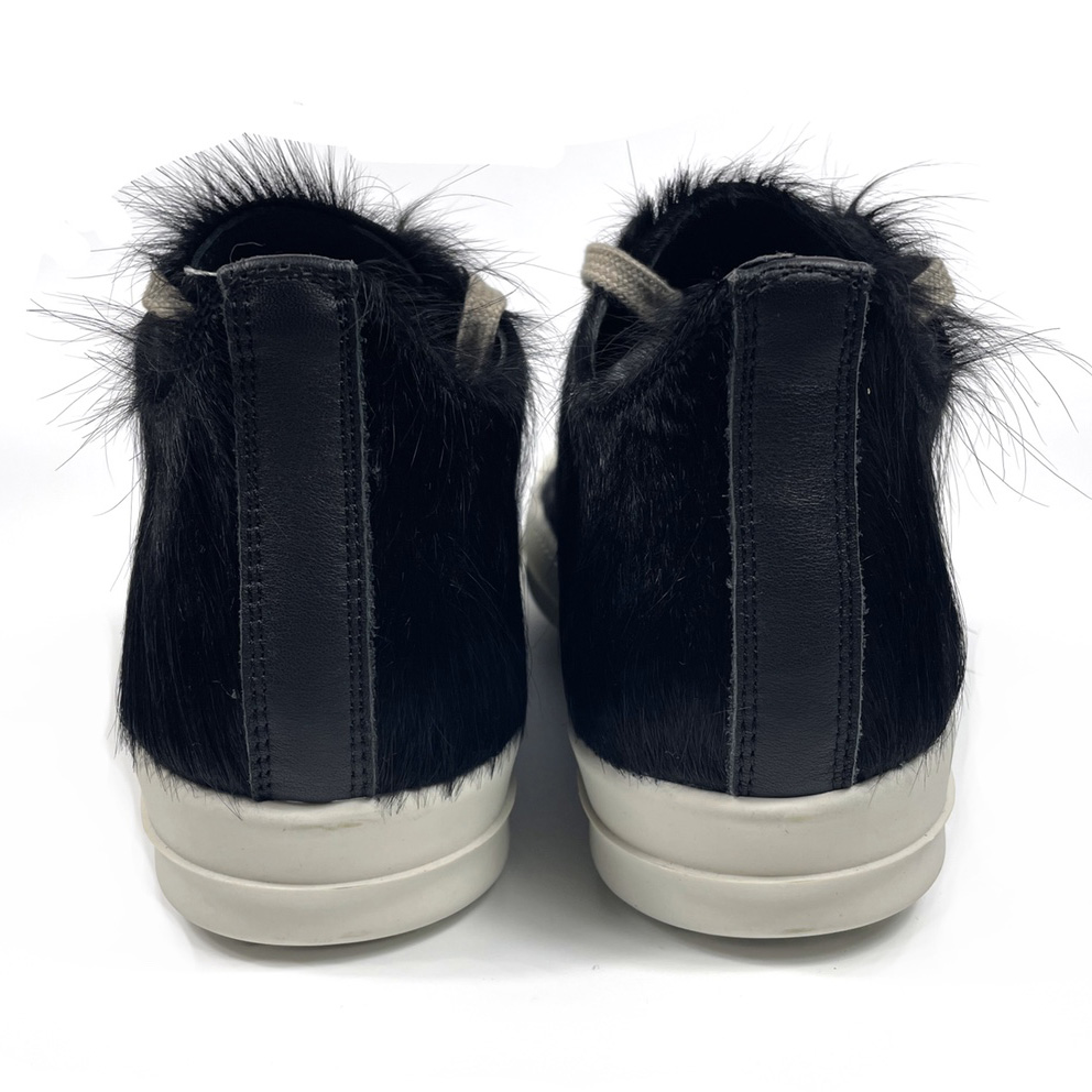Rick Owens Low Top Sneakers In Black - PerfectKickZ