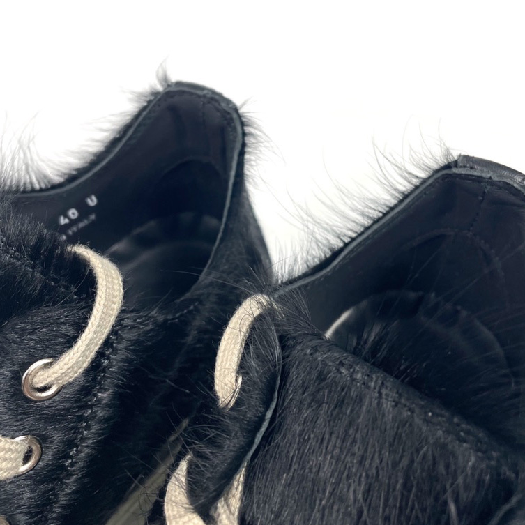 Rick Owens Low Top Sneakers In Black - PerfectKickZ