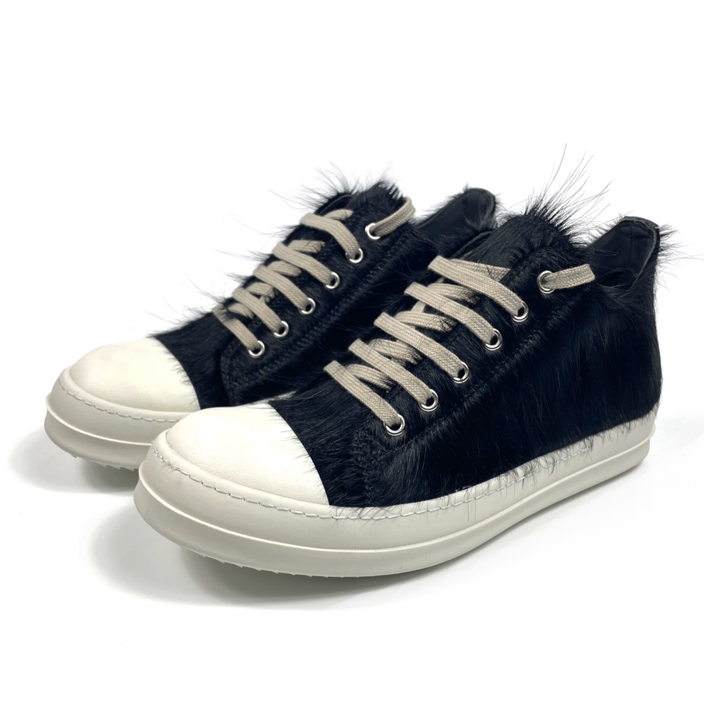 Rick Owens Low Top Sneakers In Black - PerfectKickZ