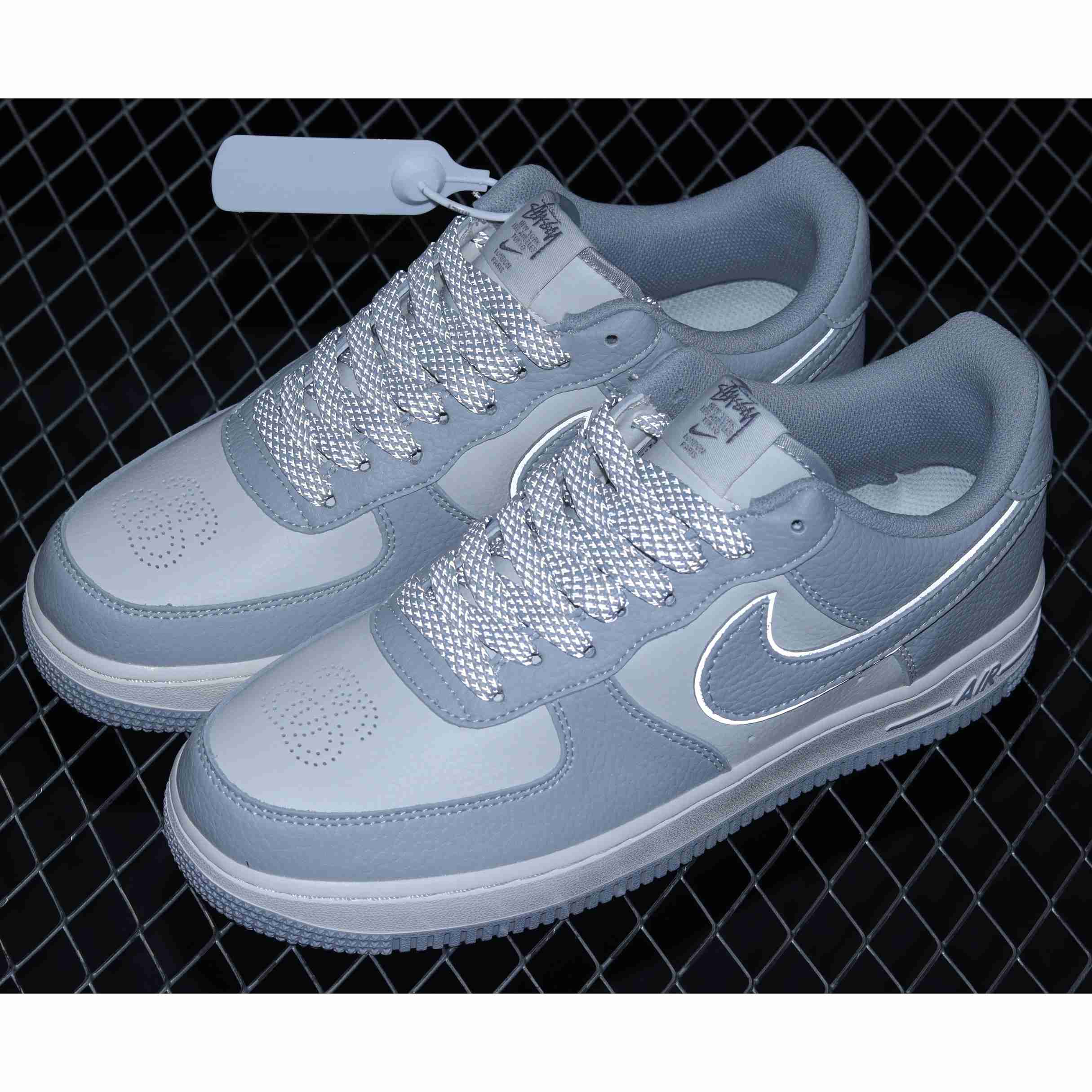 Stussyx Nk Air Force 1 Low Sneaker     ST2022-616 - PerfectKickZ