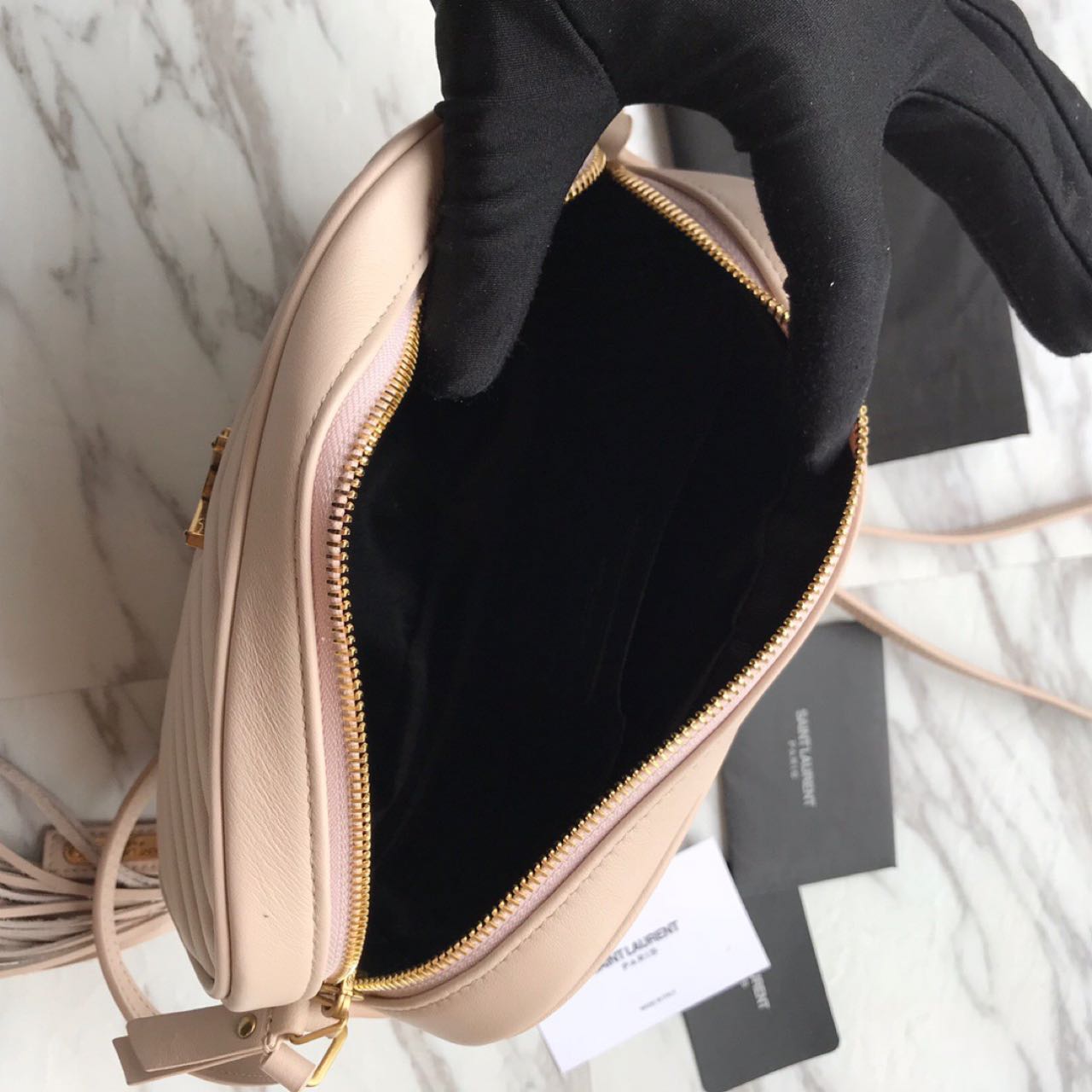 Saint Laurent Lou Camera Bag In Quilted Leather(23-16-6 cm) - PerfectKickZ