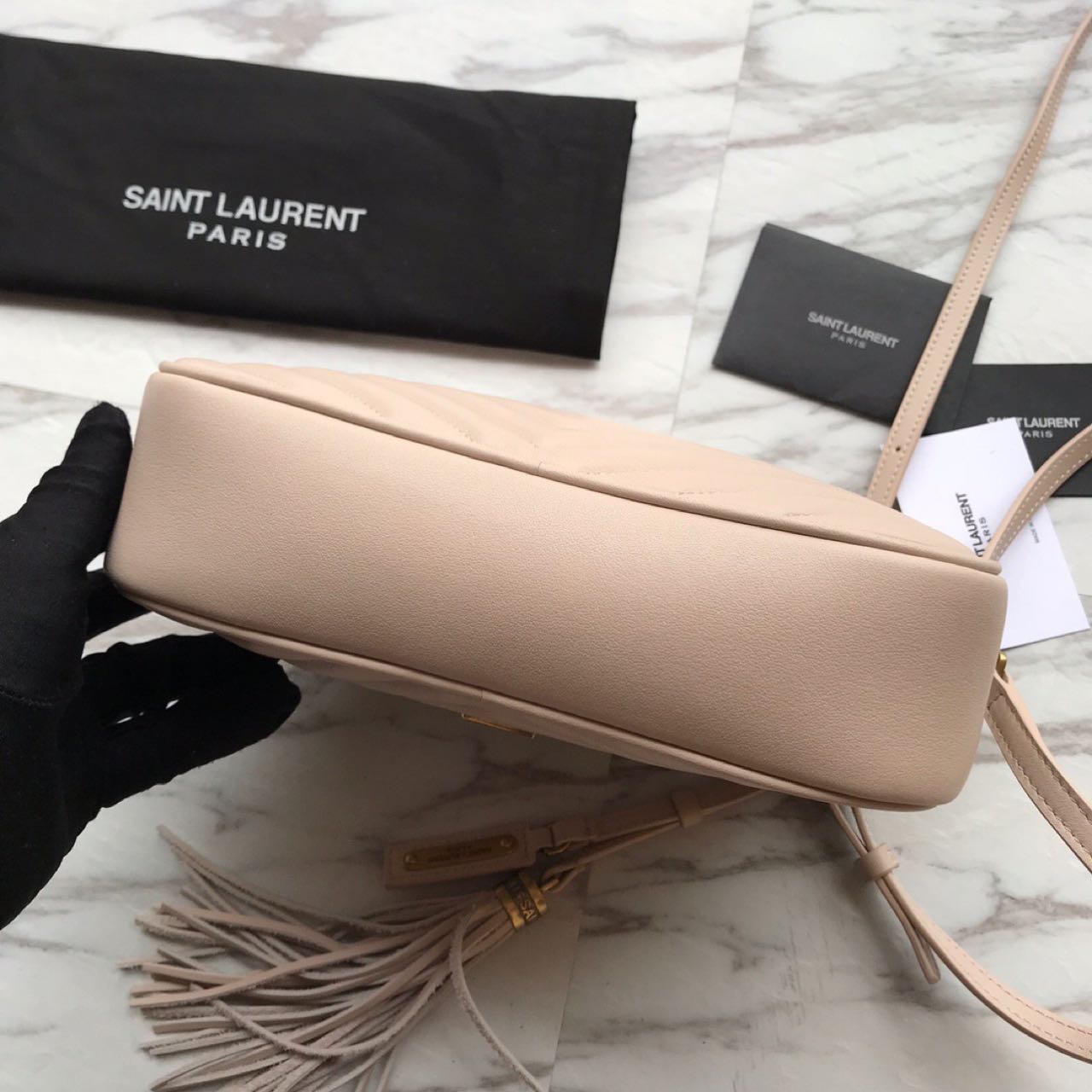 Saint Laurent Lou Camera Bag In Quilted Leather(23-16-6 cm) - PerfectKickZ