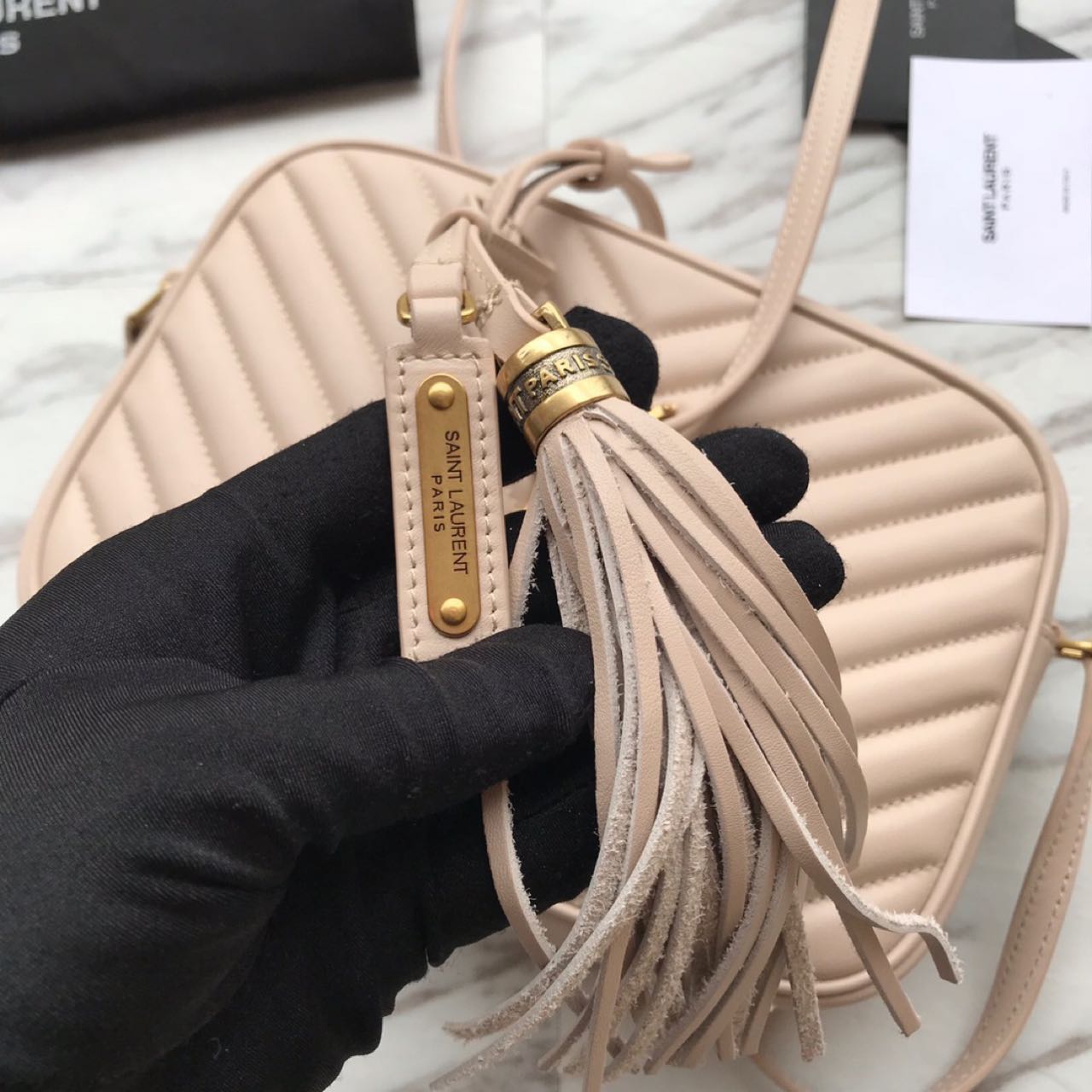 Saint Laurent Lou Camera Bag In Quilted Leather(23-16-6 cm) - PerfectKickZ