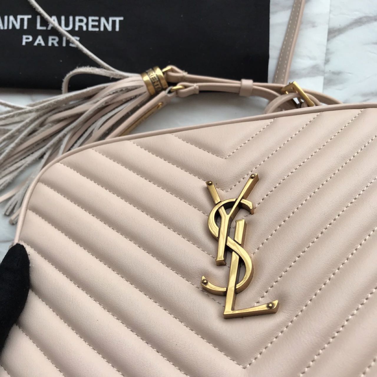 Saint Laurent Lou Camera Bag In Quilted Leather(23-16-6 cm) - PerfectKickZ