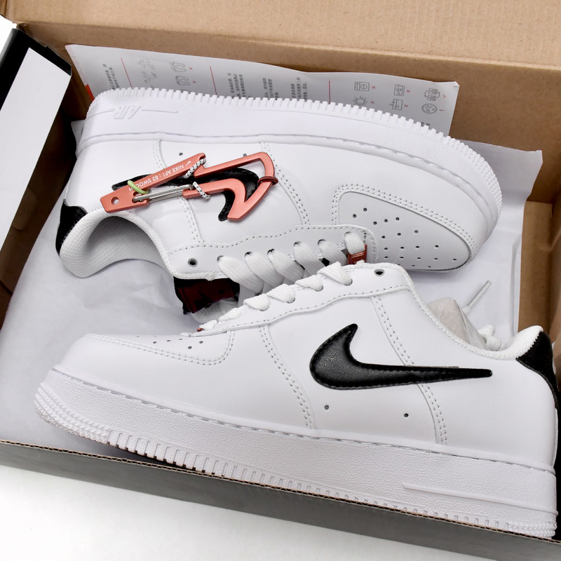 Nike Air Force 1 Low Carabiner Swoosh Sneaker     DH7579-100 - PerfectKickZ
