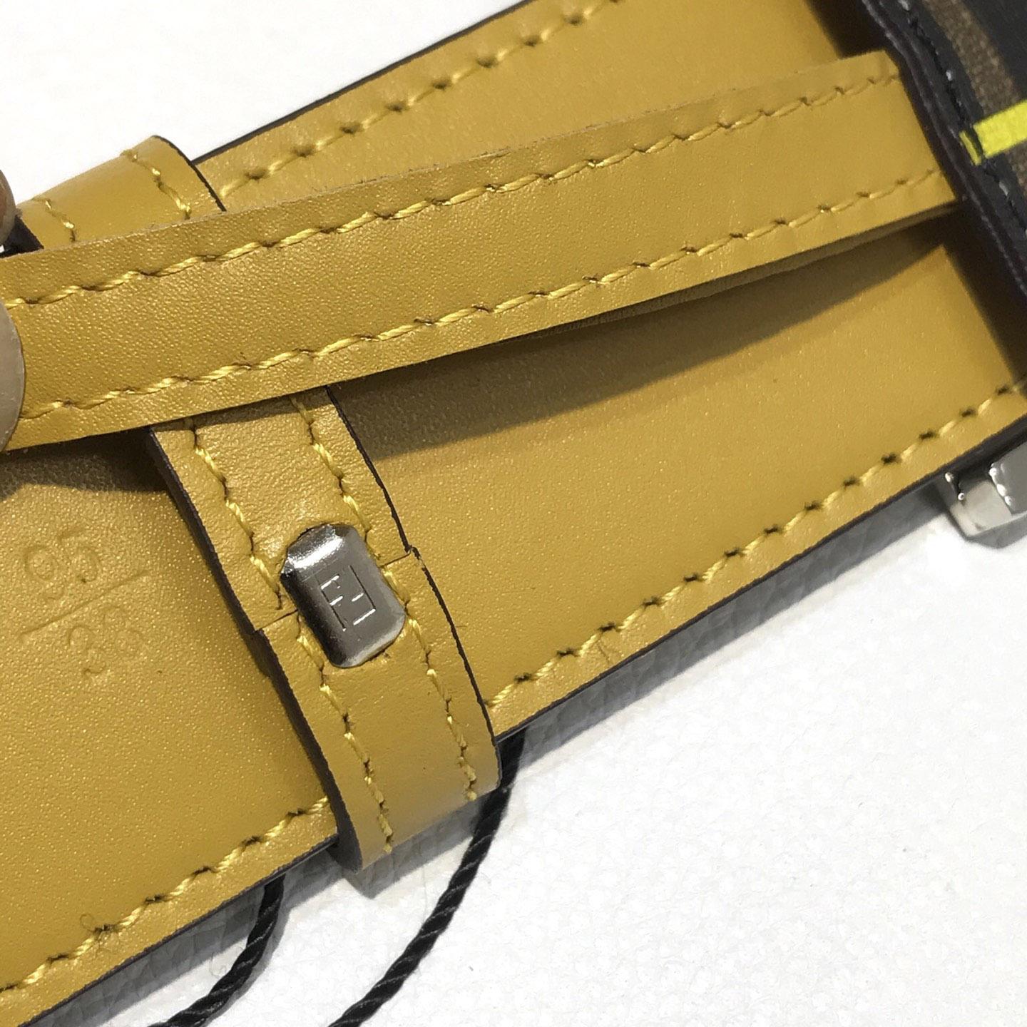 Fendi Reversible Leather Belt - PerfectKickZ