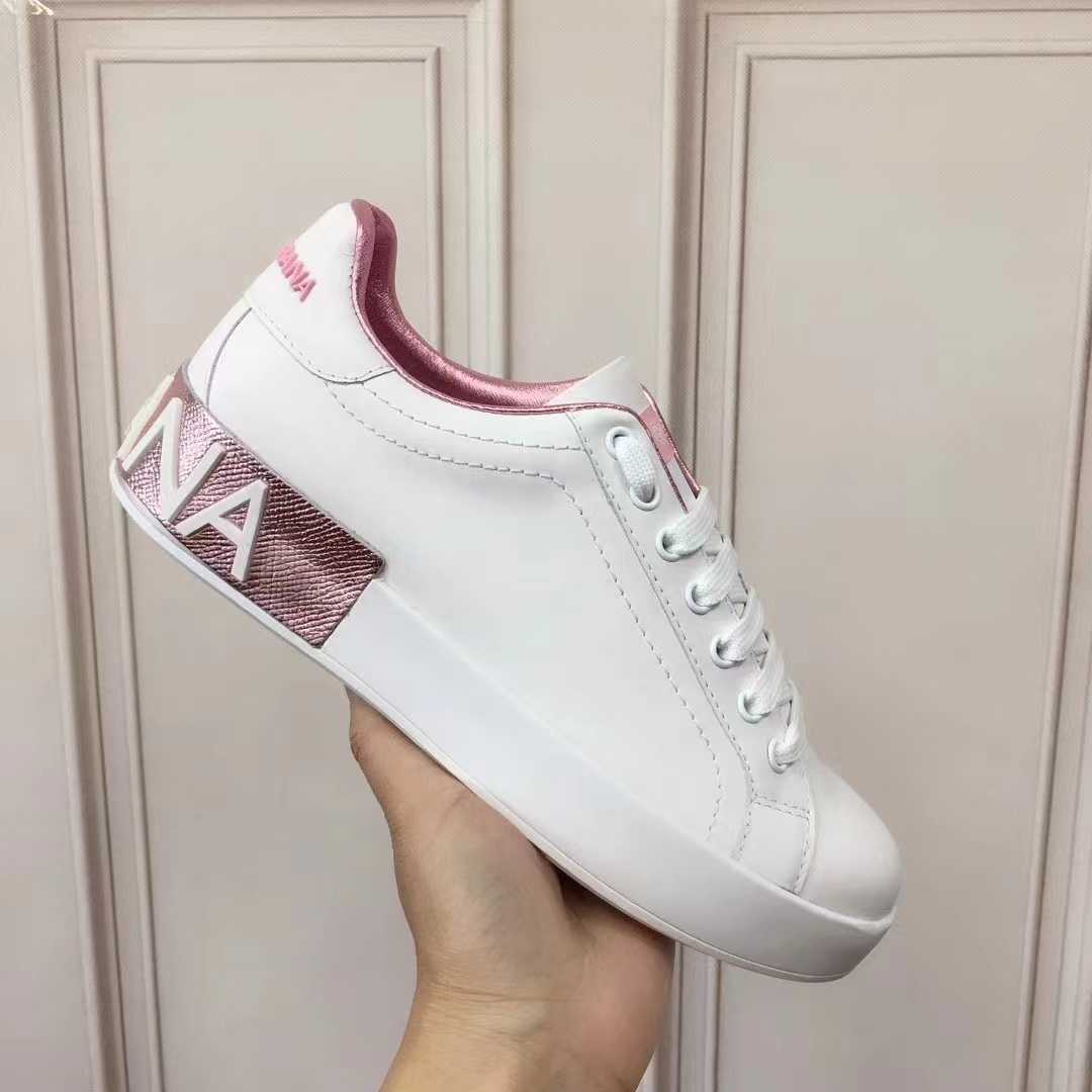 Dolce & Gabbana Calfskin Nappa Portofino Sneakers - PerfectKickZ