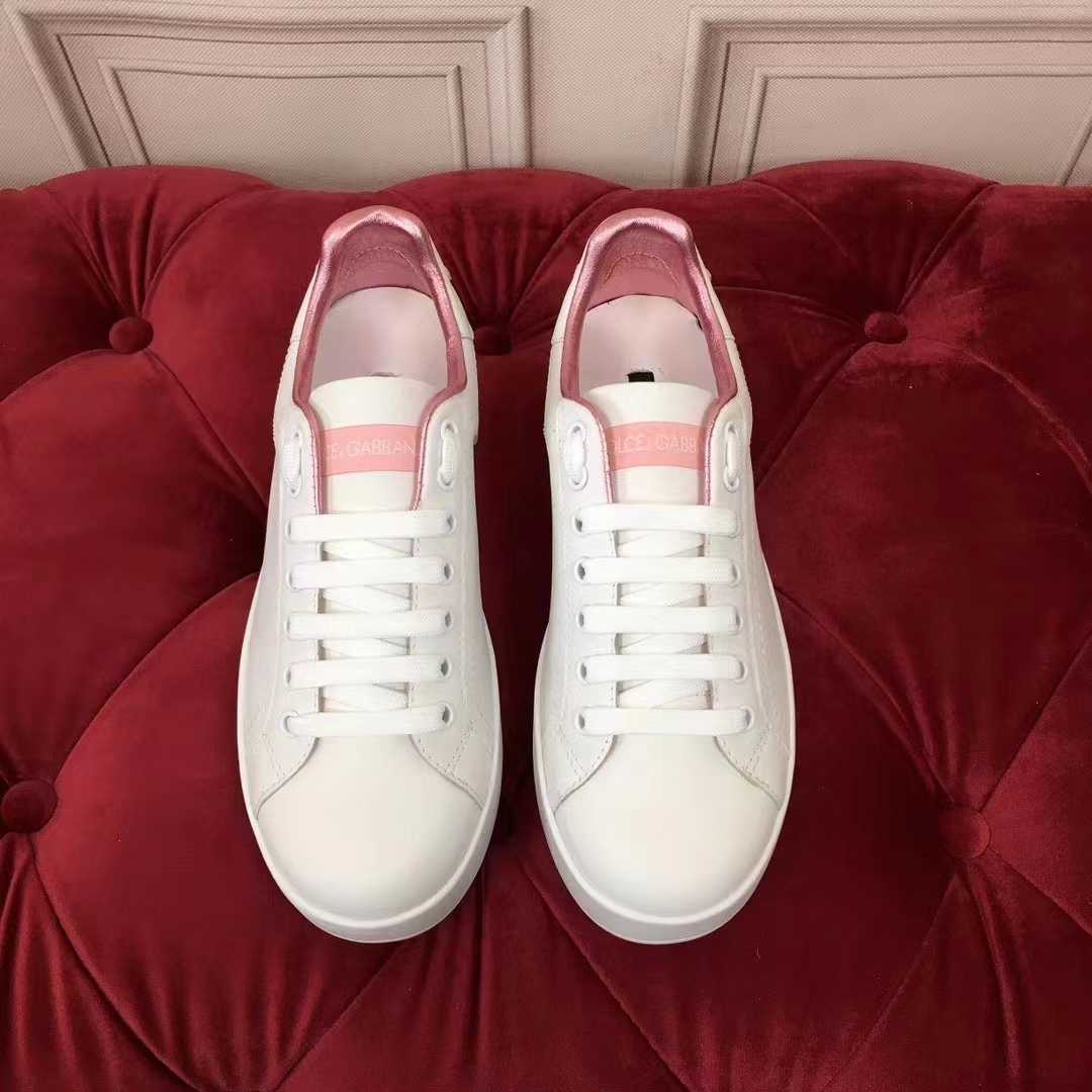 Dolce & Gabbana Calfskin Nappa Portofino Sneakers - PerfectKickZ