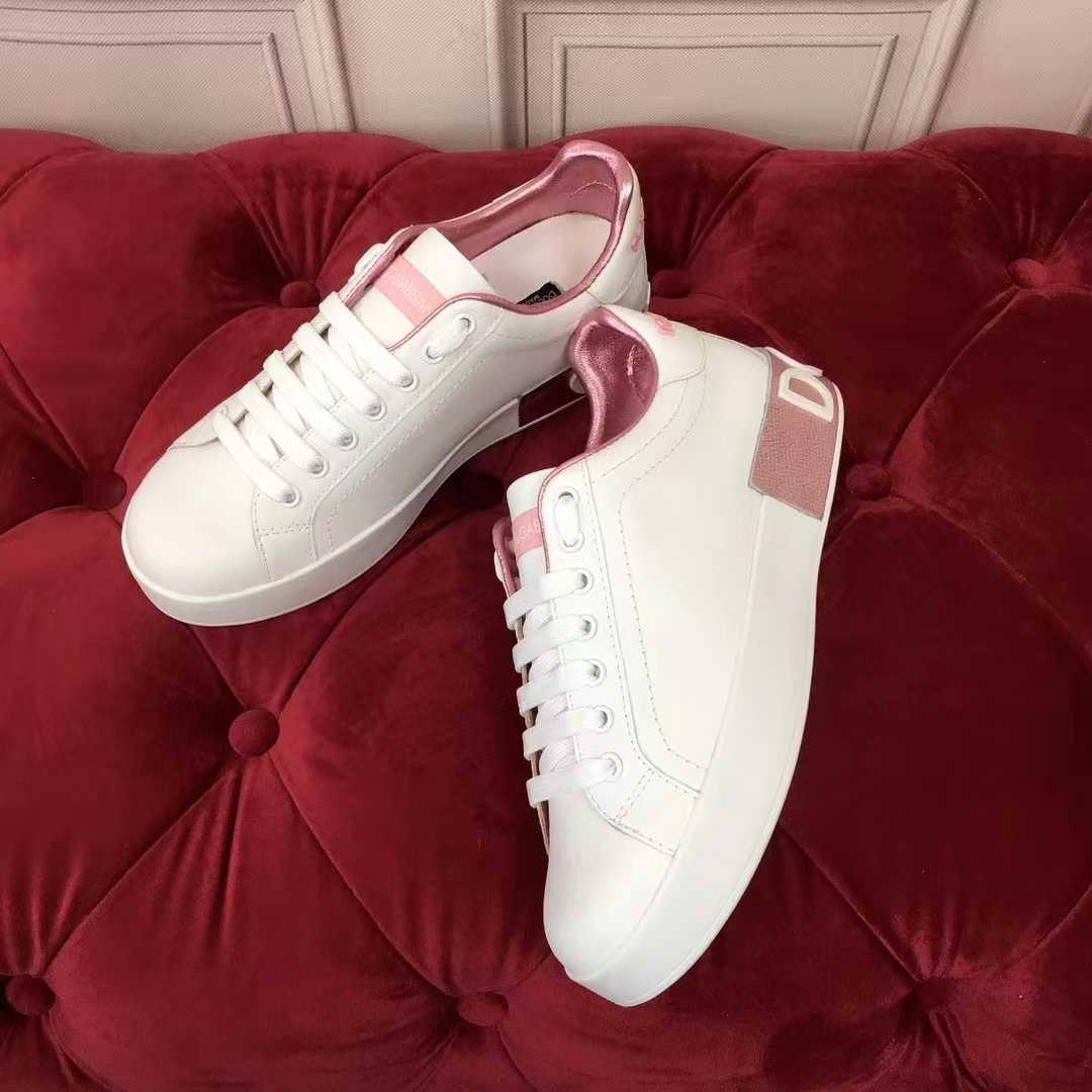 Dolce & Gabbana Calfskin Nappa Portofino Sneakers - PerfectKickZ