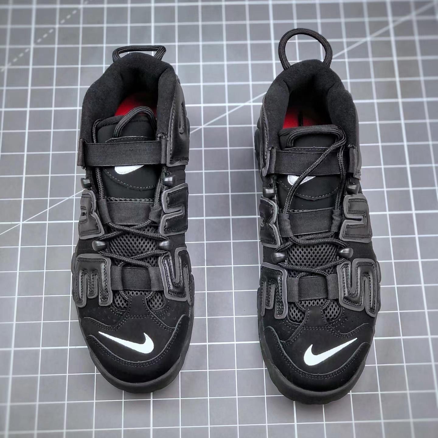 Air More Uptempo X Supreme Sneakers      902290-600-001 - PerfectKickZ