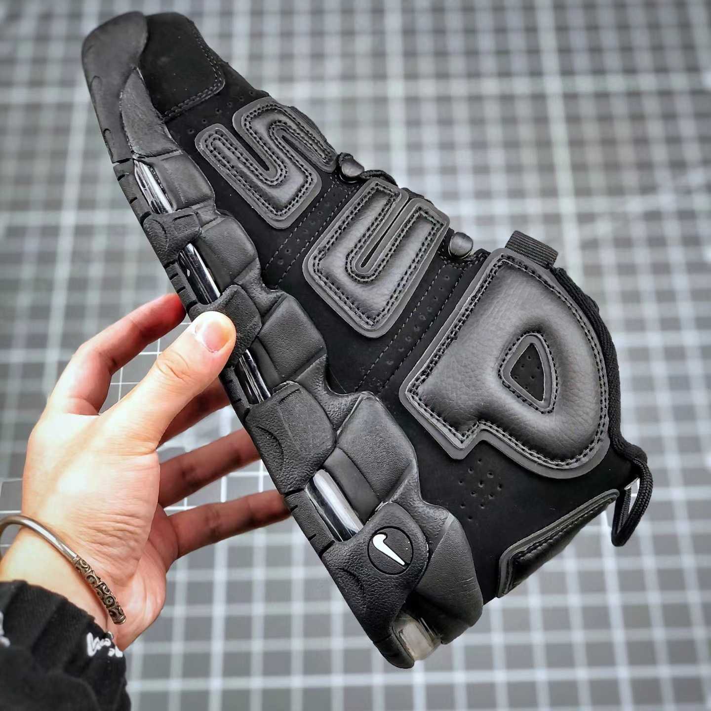 Air More Uptempo X Supreme Sneakers      902290-600-001 - PerfectKickZ
