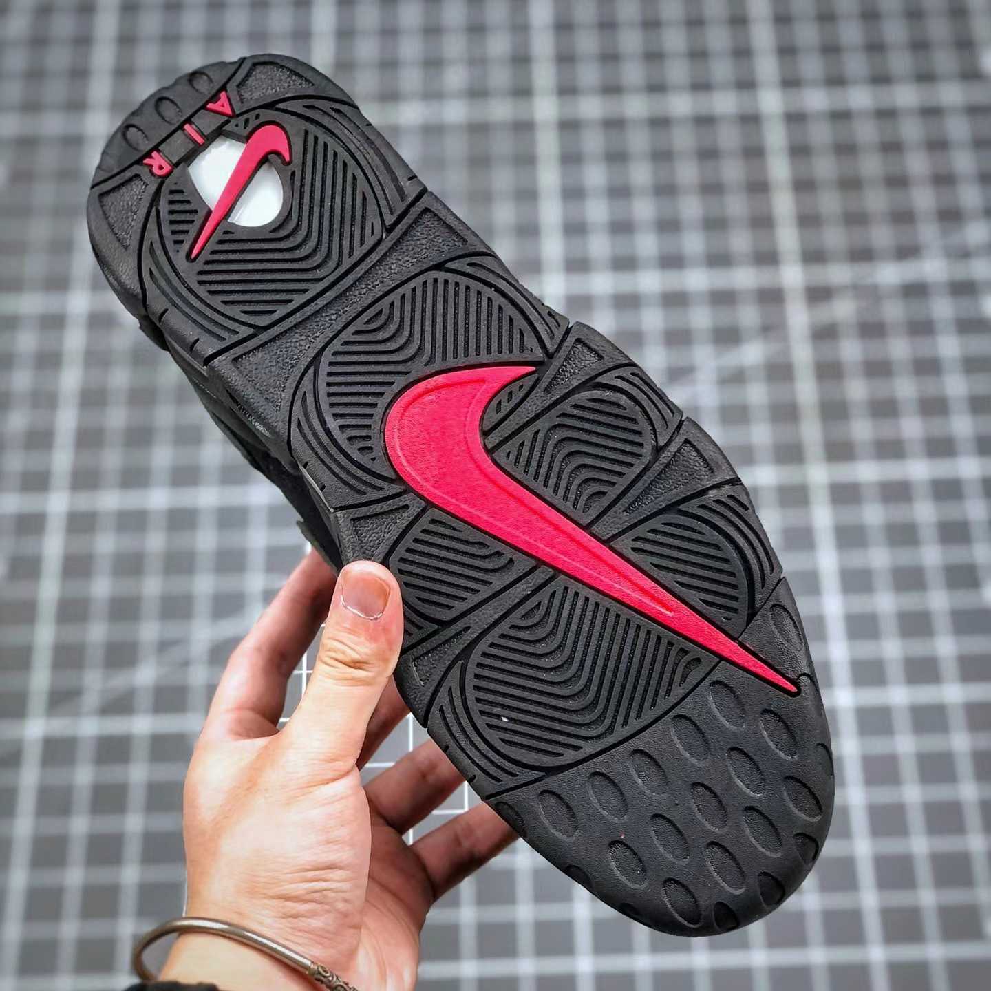 Air More Uptempo X Supreme Sneakers      902290-600-001 - PerfectKickZ