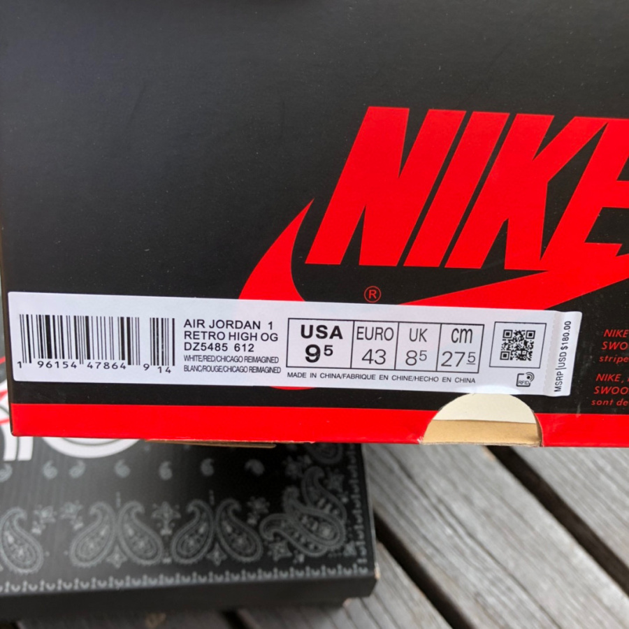 Air Jordan1 “Chicago Reimagined”  Sneaker     DZ5485-612 - PerfectKickZ