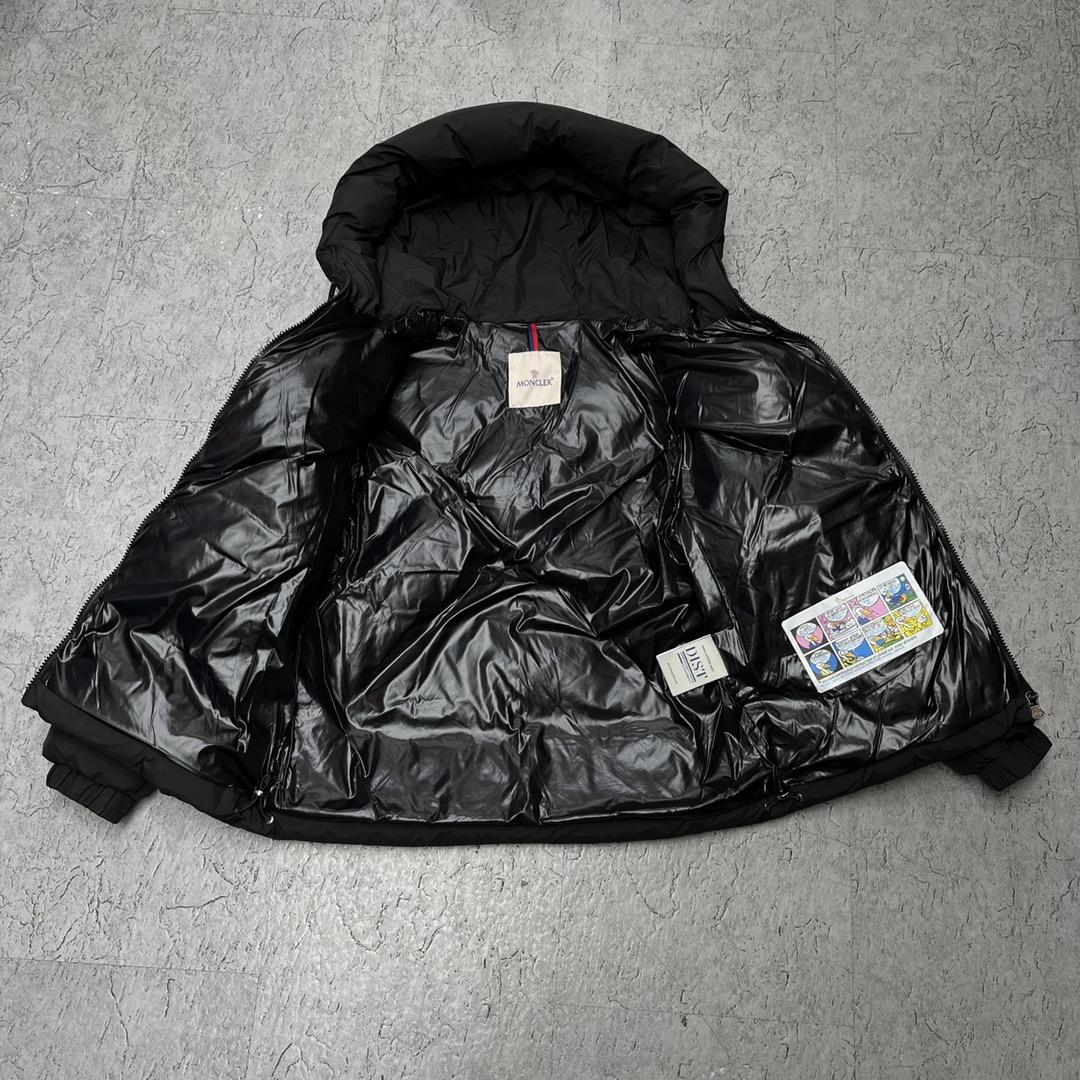 Moncler Black Daynamic Porossan Down Jacket - PerfectKickZ