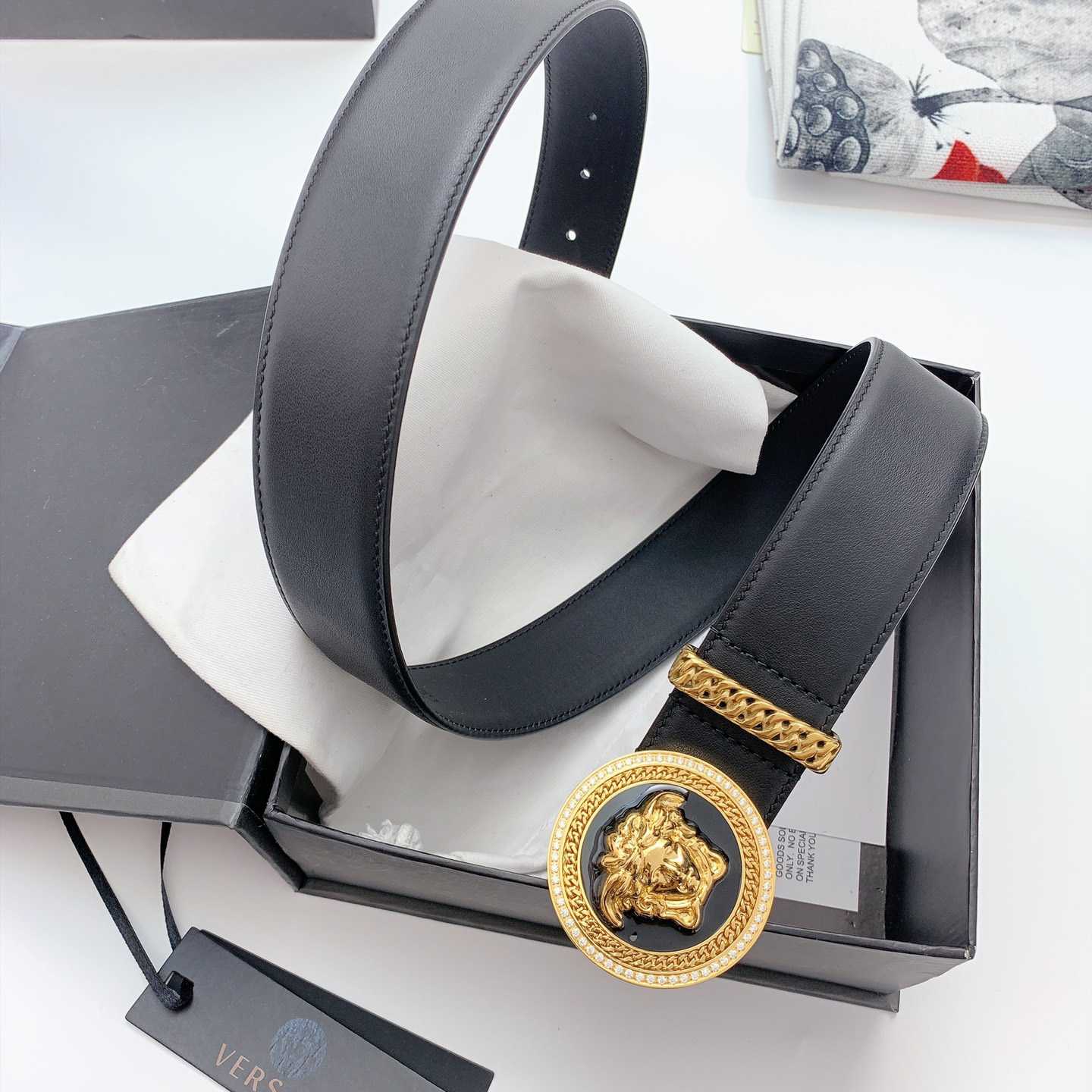 Versace Medusa Biggie Belt - PerfectKickZ