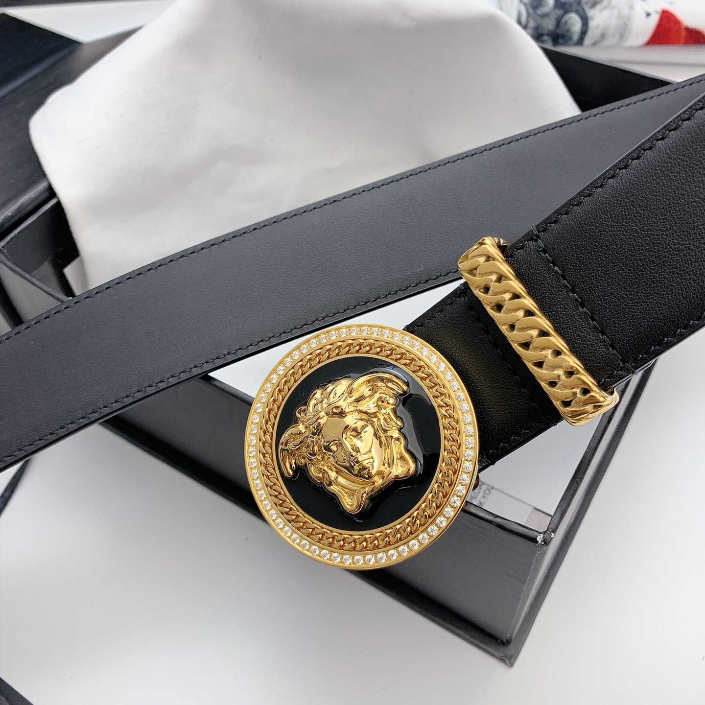 Versace Medusa Biggie Belt - PerfectKickZ