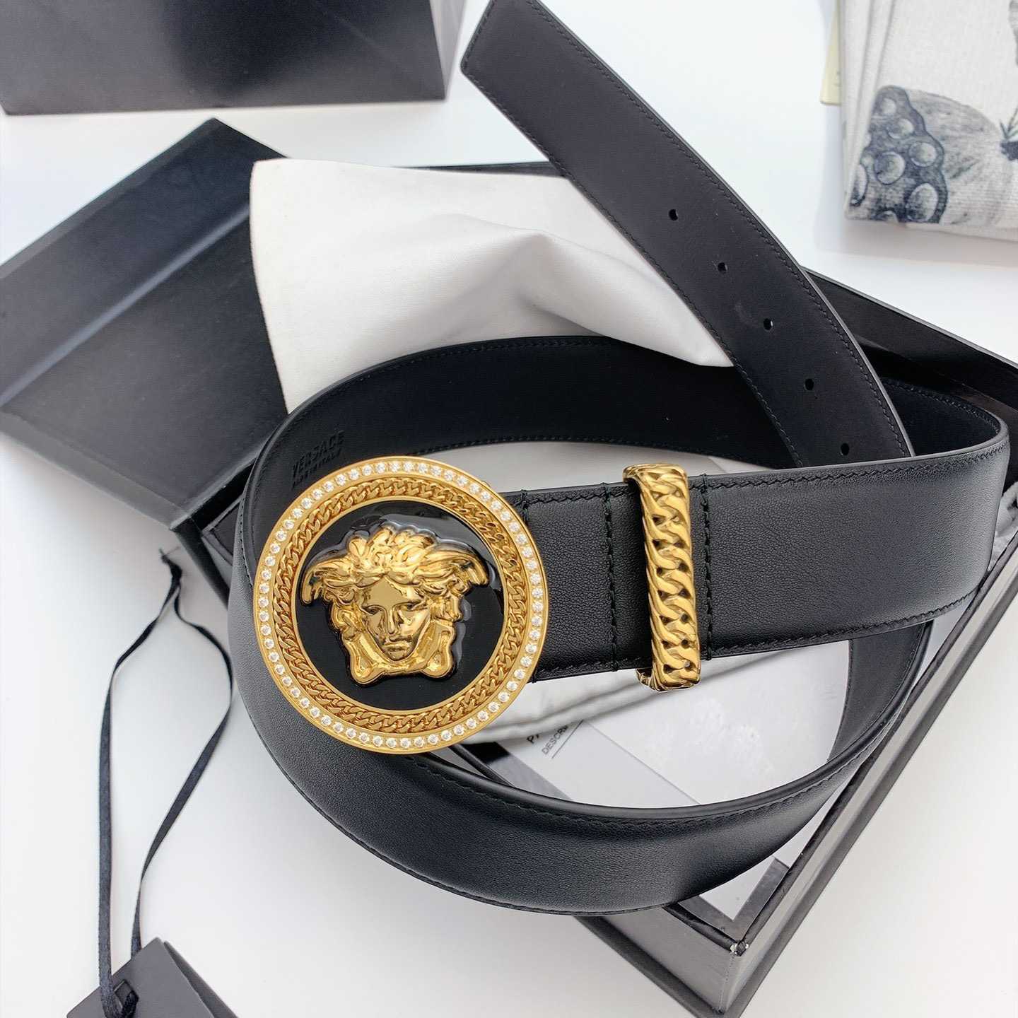 Versace Medusa Biggie Belt - PerfectKickZ