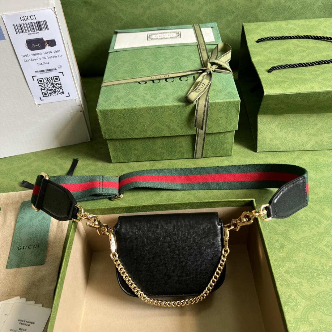 Gucci Horsebit 1955 Strap Wallet(12-9-4cm) - PerfectKickZ