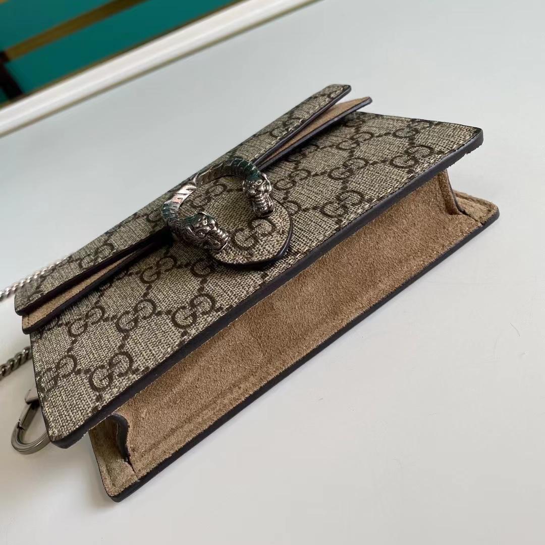 Gucci Dionysus GG Supreme Super Mini Bag(16.5-10-4.5cm)   476432 - PerfectKickZ