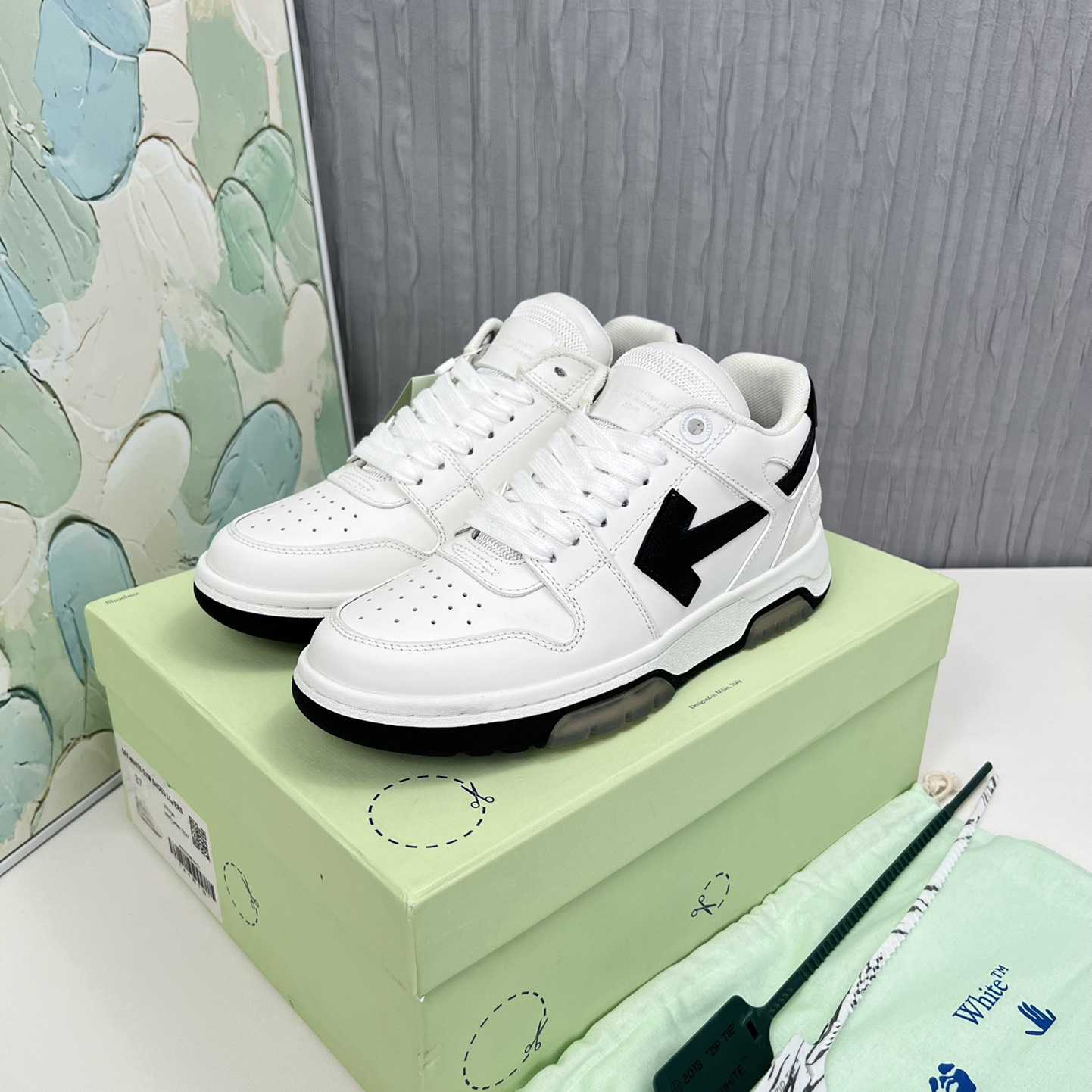 Off White Out Of Office "Ooo" Sneakers - PerfectKickZ