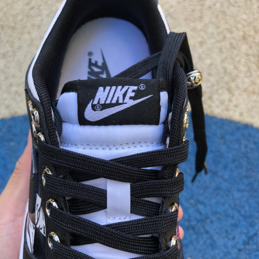 Chrome Hearts x Nike Dunk Low Retro Sneakers     DD1391-100 - PerfectKickZ