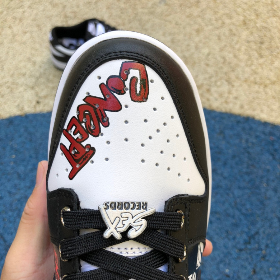 Chrome Hearts x Nike Dunk Low Retro Sneakers     DD1391-100 - PerfectKickZ