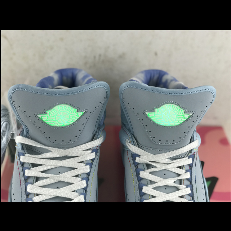 J Balvin x Air Jordan 2 Sneakers    DQ7691-419 - PerfectKickZ