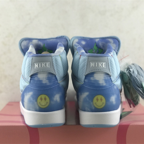 J Balvin x Air Jordan 2 Sneakers    DQ7691-419 - PerfectKickZ