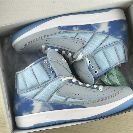J Balvin x Air Jordan 2 Sneakers    DQ7691-419 - PerfectKickZ