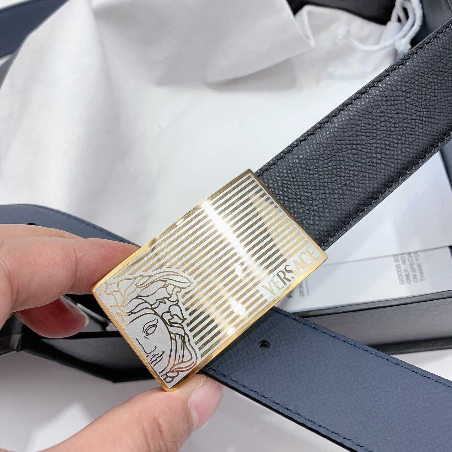 Versace Leather Belt - PerfectKickZ