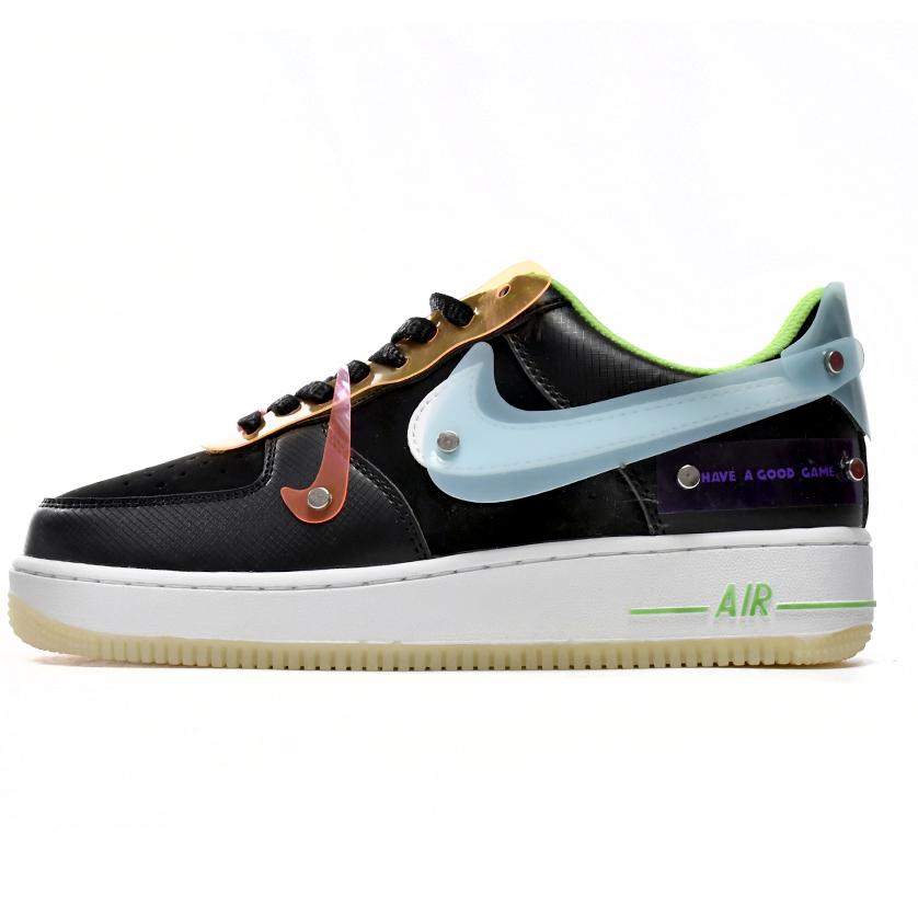 Nike Air Force 1 Low Have A Good Game Black Sneaker      DO7085-011  - PerfectKickZ