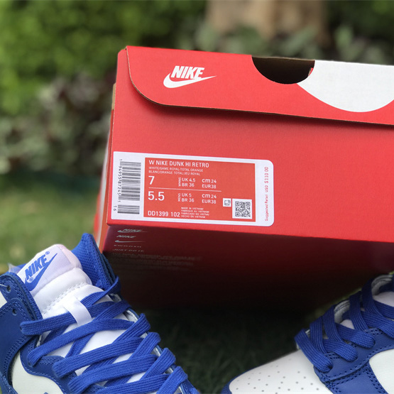 Nike Dunk High “Game Royal” Sneaker      DD1399-102 - 