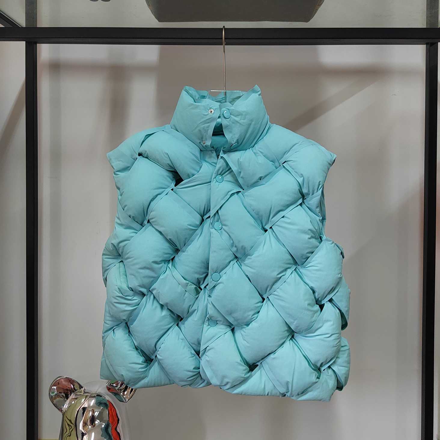 Bottega Veneta Intreccio Tech Nylon Gilet - PerfectKickZ