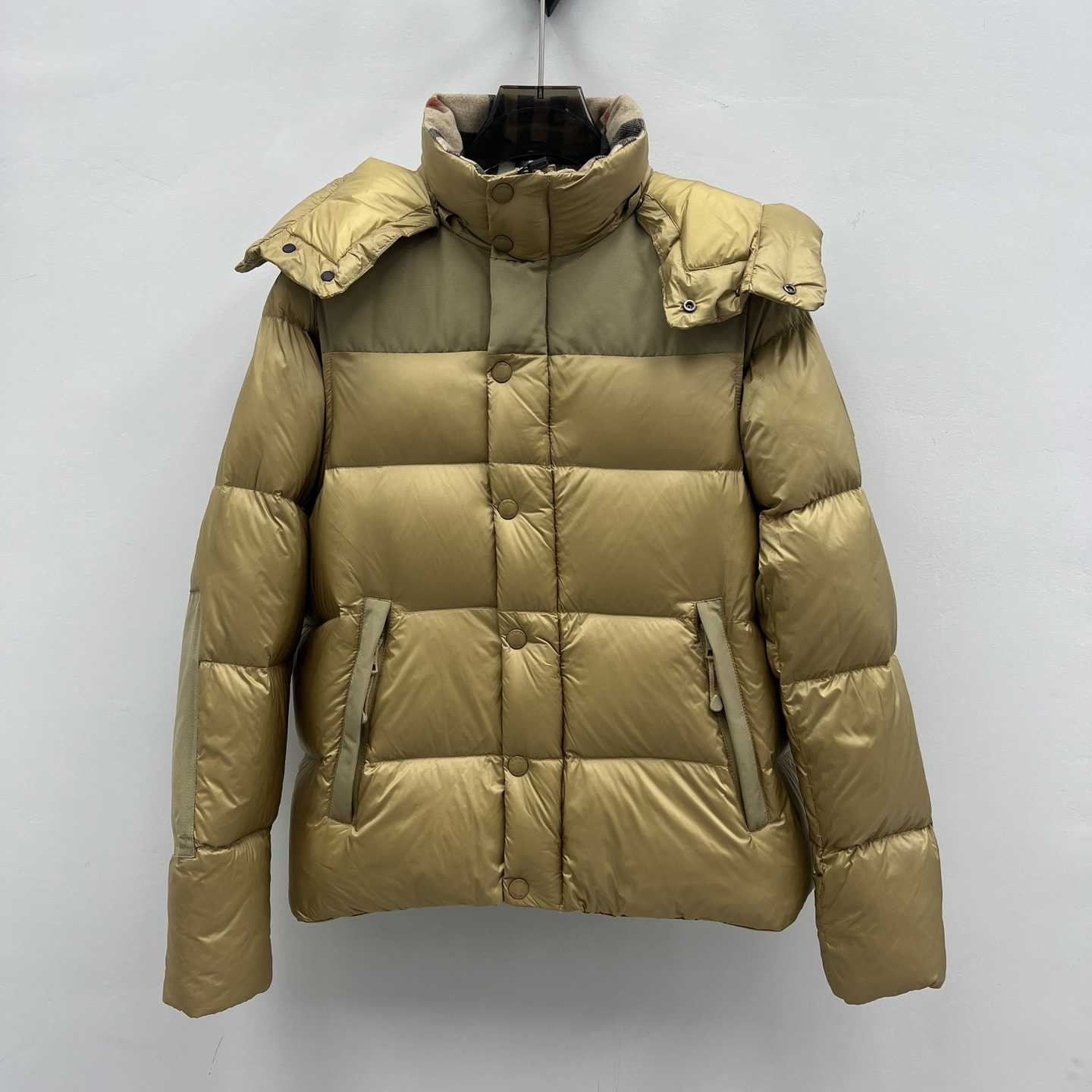 Burberry Detachable Sleeve Hooded Puffer Jacket - PerfectKickZ