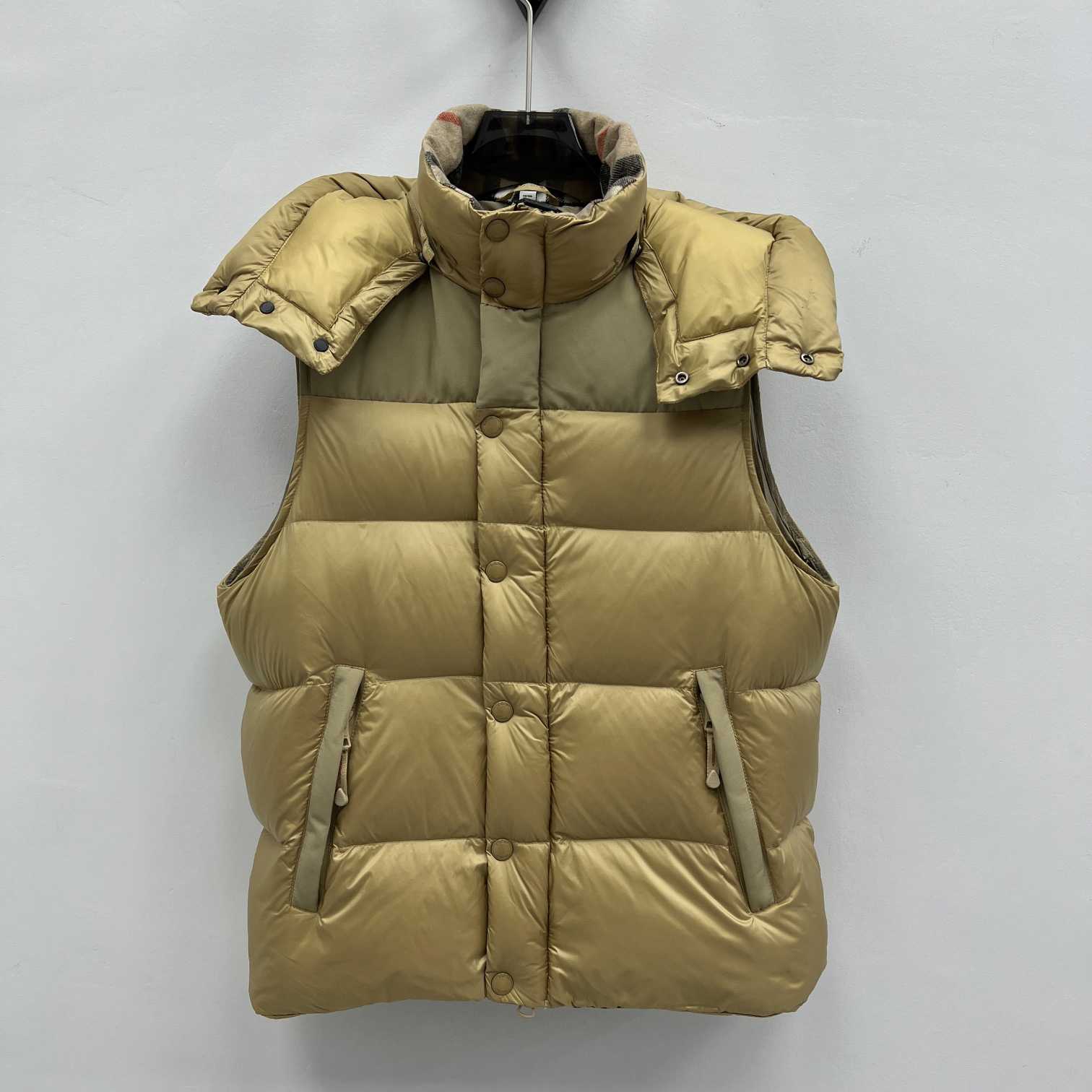 Burberry Detachable Sleeve Hooded Puffer Jacket - PerfectKickZ