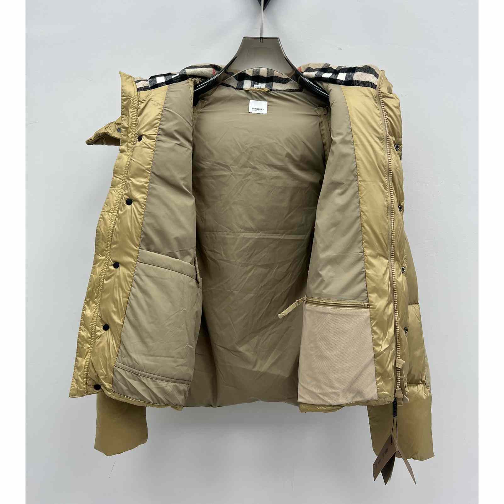 Burberry Detachable Sleeve Hooded Puffer Jacket - PerfectKickZ