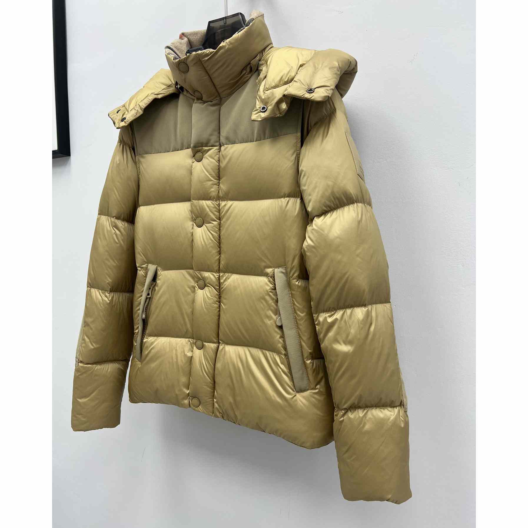 Burberry Detachable Sleeve Hooded Puffer Jacket - PerfectKickZ